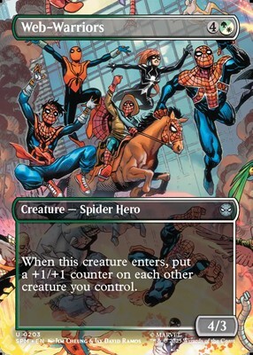 画像1: ☆特殊枠【英語】ウェブの戦士/Web-Warriors (1)