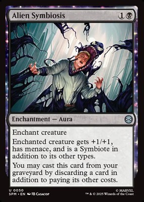 画像1: 【英語Foil】エイリアン共生体/Alien Symbiosis (1)