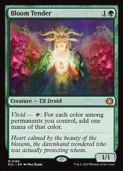 画像1: 【英語Foil】花を手入れする者/Bloom Tender (1)