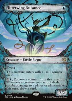 画像1: ☆特殊枠【英語】閃翼の嫌がらせ屋/Flitterwing Nuisance (1)