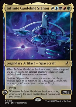 画像1: 【英語Foil】無限導線基地/Infinite Guideline Station (1)