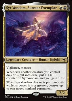 画像1: 【英語】サンスターの模範、ヴォンダム卿/Syr Vondam, Sunstar Exemplar (1)