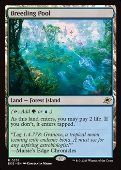 画像1: 【英語Foil】繁殖池/Breeding Pool (1)