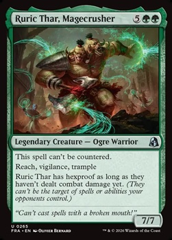 画像1: 【英語】魔道士壊し、ルーリク・サー/Ruric Thar, Magecrusher (1)