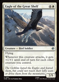 画像1: 【英語Foil】大岩だなの大鷲/Eagle of the Great Shelf (1)