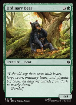 画像1: 【英語Foil】ふつうの熊/Ordinary Bear (1)