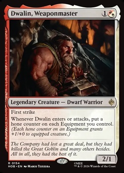 画像1: 【英語】武器の達人、ドワーリン/Dwalin, Weaponmaster (1)