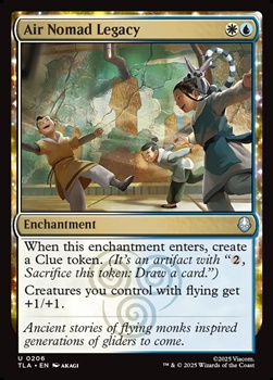 画像1: 【英語Foil】気の民の遺物/Air Nomad Legacy (1)