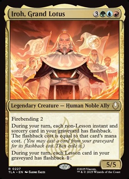 画像1: 【英語Foil】名人、アイロー/Iroh, Grand Lotus (1)
