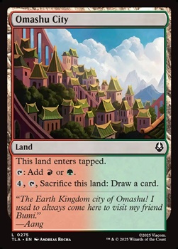 画像1: 【英語Foil】オマシュの都/Omashu City (1)