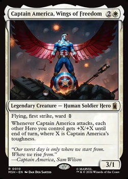 画像1: 【英語】自由の翼、キャプテン・アメリカ/Captain America, Wings of Freedom (1)