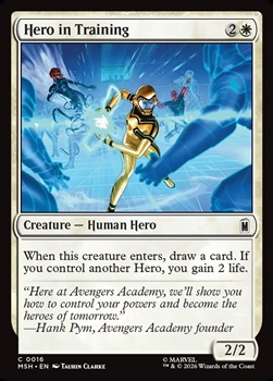 画像1: 【英語Foil】修行中のヒーロー/Hero in Training (1)