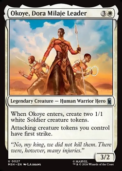 画像1: 【英語】ドーラ・ミラージェのリーダー、オコエ/Okoye, Dora Milaje Leader (1)