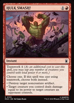 画像1: 【英語Foil】ハルクスマッシュ！/HULK SMASH! (1)
