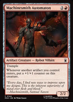 画像1: 【英語Foil】マシンスミスの自動人形/Machinesmith Automaton (1)