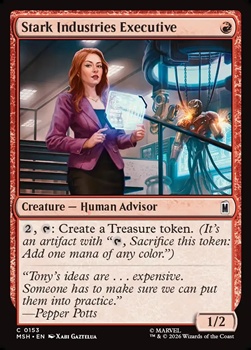 画像1: 【英語Foil】スターク・インダストリーズの重役/Stark Industries Executive (1)