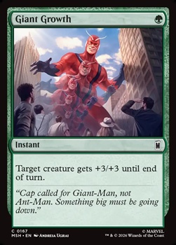 画像1: 【英語】巨大化/Giant Growth (1)