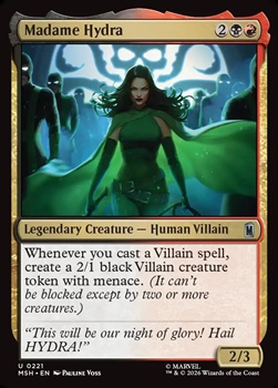 画像1: 【英語Foil】マダム・ヒドラ/Madame Hydra (1)
