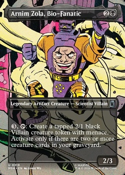 画像1: ☆特殊枠【英語】狂気の生物化学者、アーニム・ゾラ/Arnim Zola, Bio-Fanatic (1)