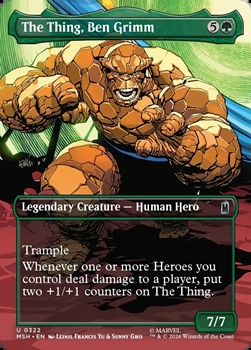 画像1: ☆特殊枠【英語】ザ・シング、ベン・グリム/The Thing, Ben Grimm (1)
