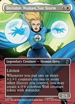 画像1: ☆特殊枠【英語】インビジブル・ウーマン、スー・ストーム/Invisible Woman, Sue Storm (1)