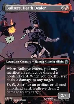 画像1: ☆特殊枠【英語】死を配る者、ブルズアイ/Bullseye, Death Dealer (1)