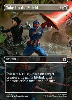 画像1: ☆特殊枠【英語】盾、構え/Take Up the Shield (1)