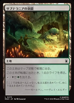 画像1: 【日本語】サブテラニアの洞窟/Subterranean Cavern (1)