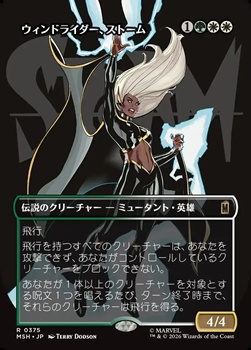 画像1: ☆特殊枠【日本語】ウィンドライダー、ストーム/Storm, Windrider (1)