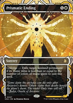 画像1: ☆特殊枠【英語Foil】虹色の終焉/Prismatic Ending (1)