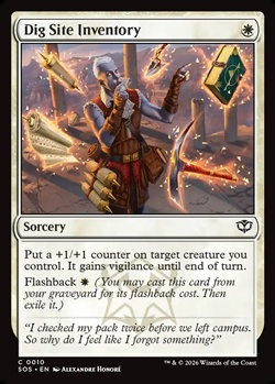 画像1: 【英語Foil】発掘現場の備品一覧/Dig Site Inventory (1)