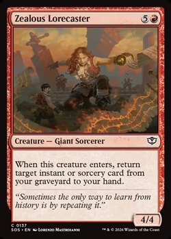 画像1: 【英語Foil】熱意ある伝承唱者/Zealous Lorecaster (1)