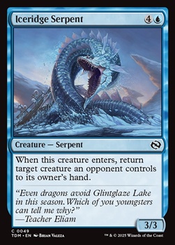 画像1: 【英語】氷峰の海蛇/Iceridge Serpent (1)