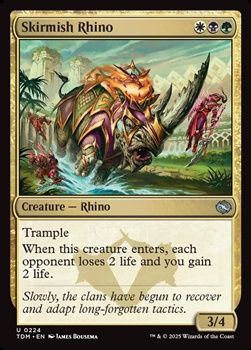 画像1: 【英語】遊撃サイ/Skirmish Rhino (1)