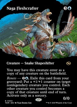 画像1: ☆特殊枠【英語】ナーガの肉体造形師/Naga Fleshcrafter (1)