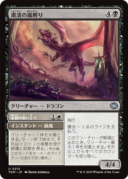画像1: 【日本語】粛清の嵐孵り/Purging Stormbrood (1)