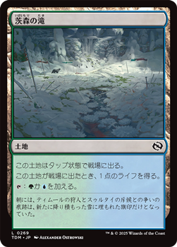 画像1: 【日本語】茨森の滝/Thornwood Falls (1)
