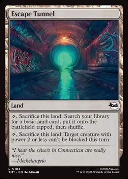 画像1: 【英語Foil】脱出トンネル/Escape Tunnel (1)