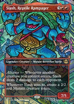 画像1: ☆特殊枠【英語】破天荒爬虫類、スラッシュ/Slash, Reptile Rampager (1)