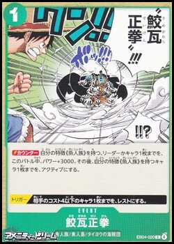 画像1: 【C】鮫瓦正拳 (1)
