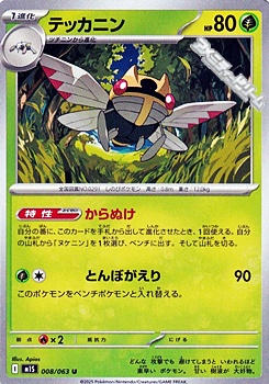 画像1: 【U】テッカニン (1)