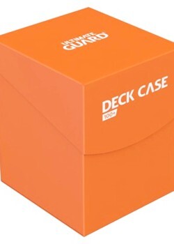 画像1: 【アルティメットガード社製：デッキケース】Deck Case 100+ オレンジ (1)