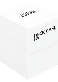 画像1: 【アルティメットガード社製：デッキケース】Deck Case 100+ ホワイト (1)