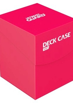 画像1: 【アルティメットガード社製：デッキケース】Deck Case 100+ レッド (1)