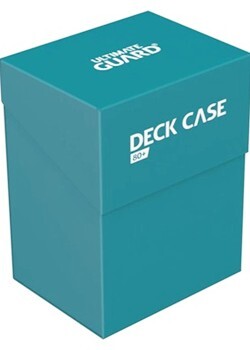画像1: 【アルティメットガード社製：デッキケース】Deck Case  80+ ぺトロール（青緑） (1)
