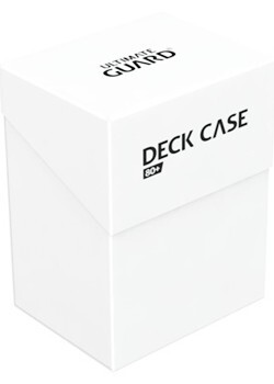 画像1: 【アルティメットガード社製：デッキケース】Deck Case  80+ ホワイト (1)