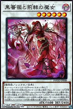 画像1: 【スーパーレア】黒薔薇と荊棘の魔女 (1)