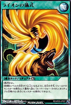 画像1: 【レア】ライオンの儀式 (1)